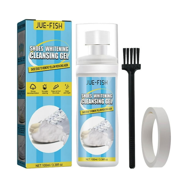 100g Small White Shoe Cleaning Cream Decontamination Disposable Sports  Shoes Whitening And Yellowing Shoe Washing Cleaner Multi-functional  Cleaning Br