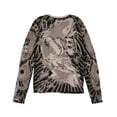 thumbnail image 2 of YMX by YellowMan Boy's Madkool Long Sleeve Sepia Yakuza Tattoo Tee, XS, 2 of 4