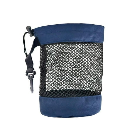 MOMOJIA Golf Ball Carry Bag Large Capacity Golf Ball Storage Bag Nylon Mesh Pouch Bag