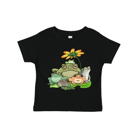 Inktastic Cute Group of Frogs Boys or Girls Toddler T-Shirt