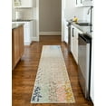 thumbnail image 4 of Rugs.com Lotus Collection Rug – 2' x 6' Runner Multi Low Rug Perfect For Hallways, Entryways, 4 of 9