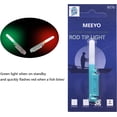 thumbnail image 2 of PinesC Fishing Glow Sticks LED Night Fishing Strike Alert Glow Stick Bite Alarm, Battery Included (Cyan), 2 of 4