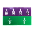 thumbnail image 4 of Eai Education Fraction Tiles With Tray: Numbered - Set Of 51, 4 of 5