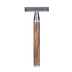 thumbnail image 1 of Maquinilla de afeitar de seguridad para afeitado en húmedo fabricada en madera de nogal para un afeitado en húmedo sin plástico, suave con la piel y respetuoso con el medio ambiente I, 1 of 4