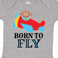thumbnail image 4 of Inktastic Boys Future Pilot Monkey Airplane Boys Baby Bodysuit, 4 of 5