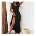 thumbnail image 2 of Vestido Casual Cómodo Con Cuello En V Sin Mangas, Minivestid, 2 of 7