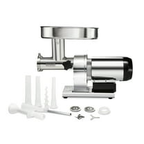 Weston Butcher Series Electric Meat Grinder & Sausage Stuffer, Commercial Grade, 0.75 HP, 9 lbs per minute, Stainless Steel