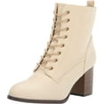 thumbnail image 1 of Journee Collection Womens Ankle Boots and Booties, Bone, 10, 1 of 8