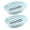 Blue, variant on 2025 Saving 2 Pcs Draining Soap Dish, Soap Houder, Bar Soap Holder for Tub, Soap Saver, Soap Dishes for Bathroom Shower(Light Blue)