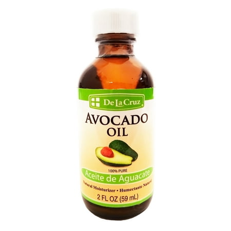 De La Cruz Pure Avocado Oil, Non-GMO, Expeller-Pressed, Bottled in USA 2 FL.