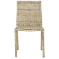 thumbnail image 2 of SAFAVIEH Makassar Side Chair Grey, 2 of 7