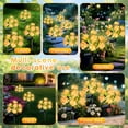 thumbnail image 6 of Oziral Solar Garden Lights Outdoor 2 pack, Waterproof LED Flower Decorative Solar Stake Lights, Yard Garden Patio Pathway Walkway Decor, 8 Modes, 6 of 9