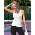 thumbnail image 6 of ANFERRY Workout Ribbed Tank Tops for Women Square Neck Seamless Camisoles with Built in Bra Athletic Yoga Top, 6 of 7