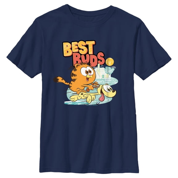 Boy's The Garfield Movie Best Buds  Graphic T-Shirt