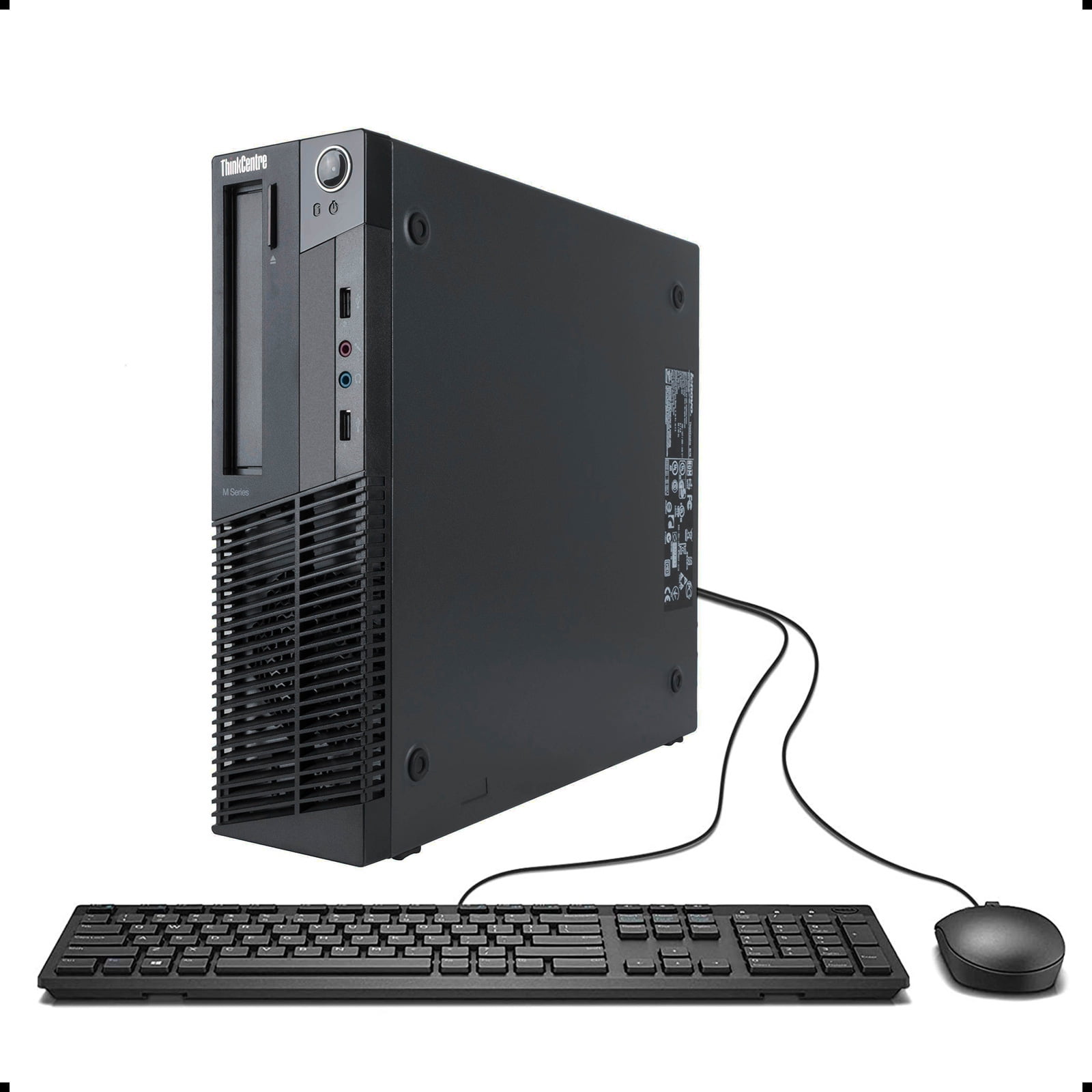 Lenovo ThinkCentre M91P SFF Desktop Computer PC, Intel Quad Core i7-2600 up  to 3.8GHz, 8G DDR3, 512G SSD, DVD, WiFi, BT, DP, VGA, Windows 10 Pro 64 ...