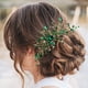thumbnail image 4 of GOOHOCHY Peineta de cristal para novia, peineta de boda, tocado, accesorios para el cabello de novia, 4 of 7