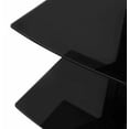 thumbnail image 4 of Floating Wall Mounted AV Entertainment Shelf | 3 Black Tempered Glass, 4 of 8