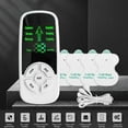 thumbnail image 2 of EMS Pulse Electric Muscle Stimulator & TENS Unit, Back Neck Body Massager for Pain Relief, Acupressure Therapy Device with Multiple Modes, Portable & Rechargeable (USB/Battery), 2 of 8