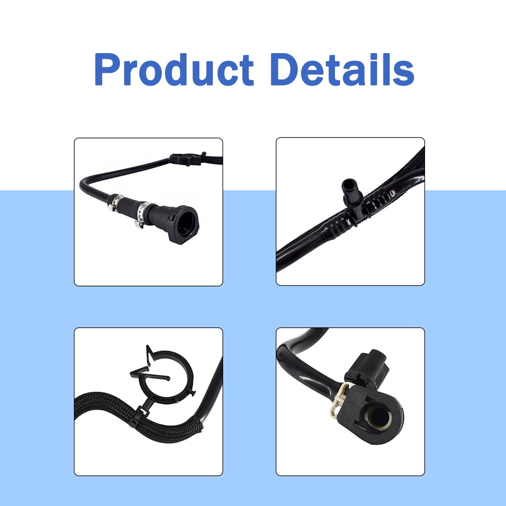 Purge Valve Hose 68189075AE Compatible with 2014-2015 Jeep Grand Cherokee/Dodge Durango