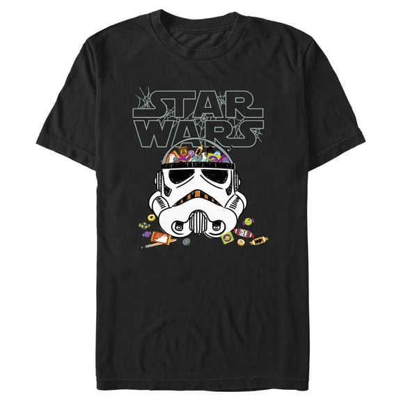 Men's Star Wars Stormtrooper Basket Graphic Tee Black Medium