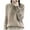 Khaki, variant on Sweaters For Women Lightweight Sevevn Women's Wool Seamless Sweater Mock Neck Long Sleeve Knitted Pullover Tops
