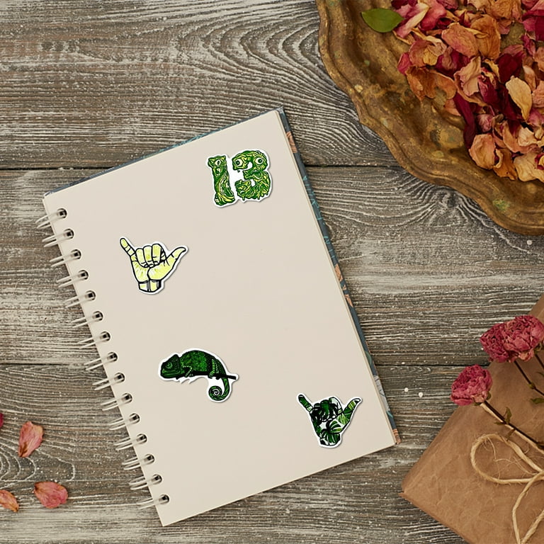 ACTTGGJ Aufkleber 100 Stück Wasserfeste Aufkleber Sticker