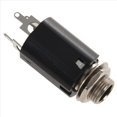 thumbnail image 3 of 3Pc Black Guitar Endpin Jack 6.35 de Entrada para Cualquier Guitar Eq Pickup Output Piezas Y Accesorios de Guitarra, 3 of 5