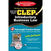CLEP? Introductory Business Law with CD (CLEP Test Preparation) [Paperback - Used]