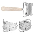thumbnail image 2 of Dumpling, Outils de Cuisine Dumpling Maker, Dumpling Wrapper 3 Pcs pour la Cuisine Utiliser Faire Dumpling, 2 of 8