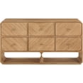 thumbnail image 3 of Meridian Furniture Parker Natural Ash Veneer Dresser, 3 of 12