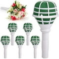 thumbnail image 2 of Sunjoy Tech Bouquet Holder - Flower Bouquet Holder, Bridal Bouquet Handle for Flower Arrangement Wedding Bouquet Supplies, Green Foam, 3.4 x 7 x 3.4 Inches, 2 of 2