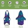 thumbnail image 6 of Bingfone Purple And Green Glitter Dog Clothes Hoodie, Pet Winter Coat,Puppy Sweatshirts For Small Dogs Boy Girl,Suitable For All Breeds-Small, 6 of 9