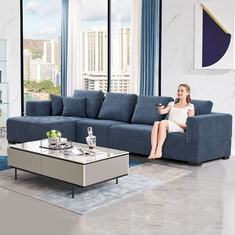 Large sectional with chaise lounge sale