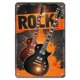 thumbnail image 3 of Carteles de hojalata con música rock vintage, carteles de metal con diseño de guitarra retro, placas de metal para fiestas de rock, bares, pubs, garajes, clubes, cuevas de hombres, decoración de pared, 3 of 5