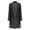 Black, variant on Women's Flowy Chiffon Cardigan Open Front Long Sleeve Long Jackets Outwear for Wedding Party Black 3XL