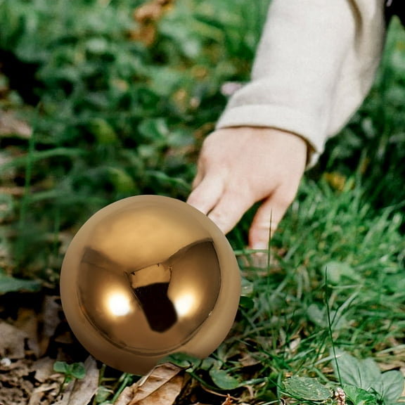 PBPBOX  3 Pcs Gazing Balls for Gardens Stainless Steel Polished Spheres