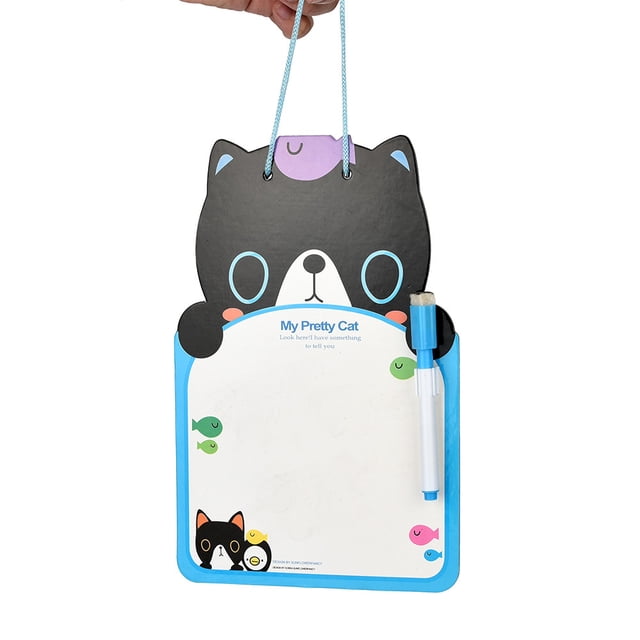 Pizarra Interactiva De Aprendizaje Con Dibujos Animados Y Rotuladores Para Niños