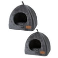 thumbnail image 1 of Cojín de cama,Pad Bed Cojín suave portátil grande,Pad Nest Suministros cálidos gruesos,Almohadilla para perrera Cama para dormir Interior Gatos pequeños,Cachorro Estera Conejos Salvador Cojín de cama, 1 of 2