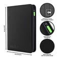 thumbnail image 2 of Vault X Premium eXo-Tec Zip Binder - Carpeta de album de 9 t Vault X Vault X, 2 of 2