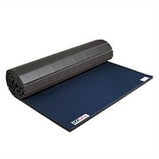 IncStores Roll Out Wrestling and Tumbling Mats 5' x 9' x 1- 5/8" (Navy Blue)