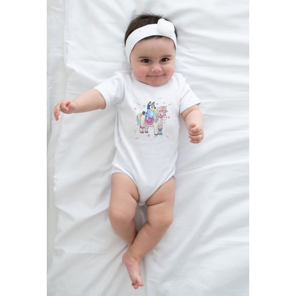 Bluey & Buttermilk The Unicorn Baby Onesie Cute Baby Onesie, BABY BODYSUIT LAT 4424