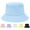 Blue, variant on Kids Bucket Hats Summer Sun Protection Beach Cap Cotton Unisex Kids Sun Hat Outdoor Visor Cap for Boys Girls