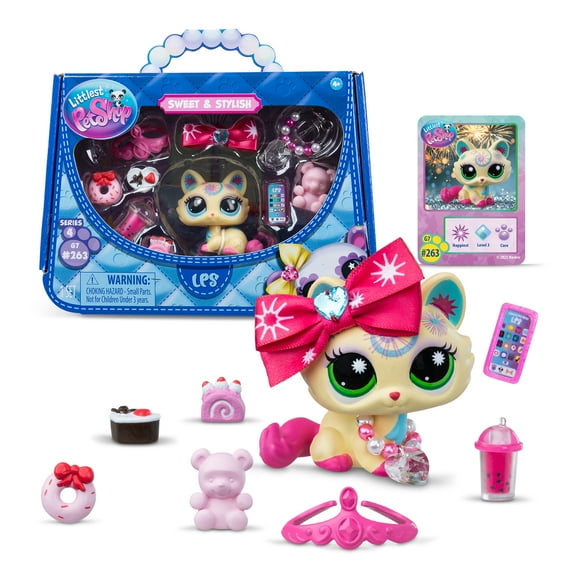Littlest Pet Shop Thème Sweet & Stylish 4 - Chat Ragdoll Deluxe