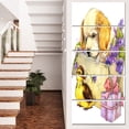 thumbnail image 1 of Cute Puppy Dog and Duck - Contemporary Animal Art Canvas, 1 of 3