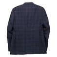 thumbnail image 2 of Trussini Men's Blue/ Green Windowpane Suit - 38 US / 48 EU, 2 of 3