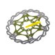 thumbnail image 1 of Soidarity Rotor de freno de disco de bicicleta, pastilla de freno de acero inoxidable con 6 pernos, disco de freno de bicicleta de carretera de montaña, Ciclismo Verde 160MM Soidarity OD001615-04B, 1 of 6
