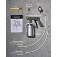 thumbnail image 6 of InoKraft Undercoating Spray Gun with Suction Feed Cup, 360° & Straight Spray Hoses, for Truck Bed Liner Coating, Rubberized Undercoat, Rust Proofing, 6 of 6