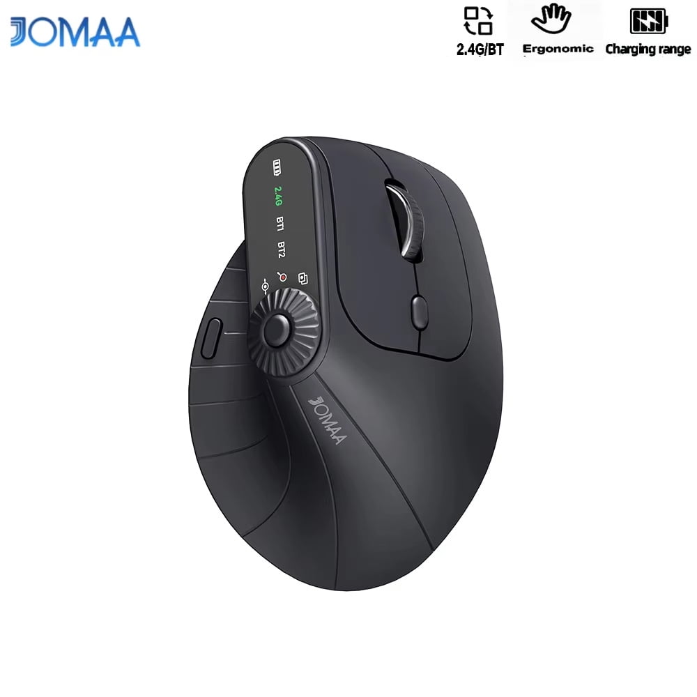 J-Tech Digital Wireless Ergonomic Vertical USB Mouse with