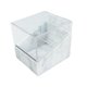 thumbnail image 5 of Caja de almacenamiento de cinta para pestañas, máquina cortadora de cinta a prueba de polvo con rollo de cinta DIY textura blanca, 5 of 9
