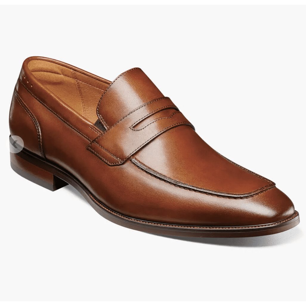 Penny Loafer Leather Cognac 14294 